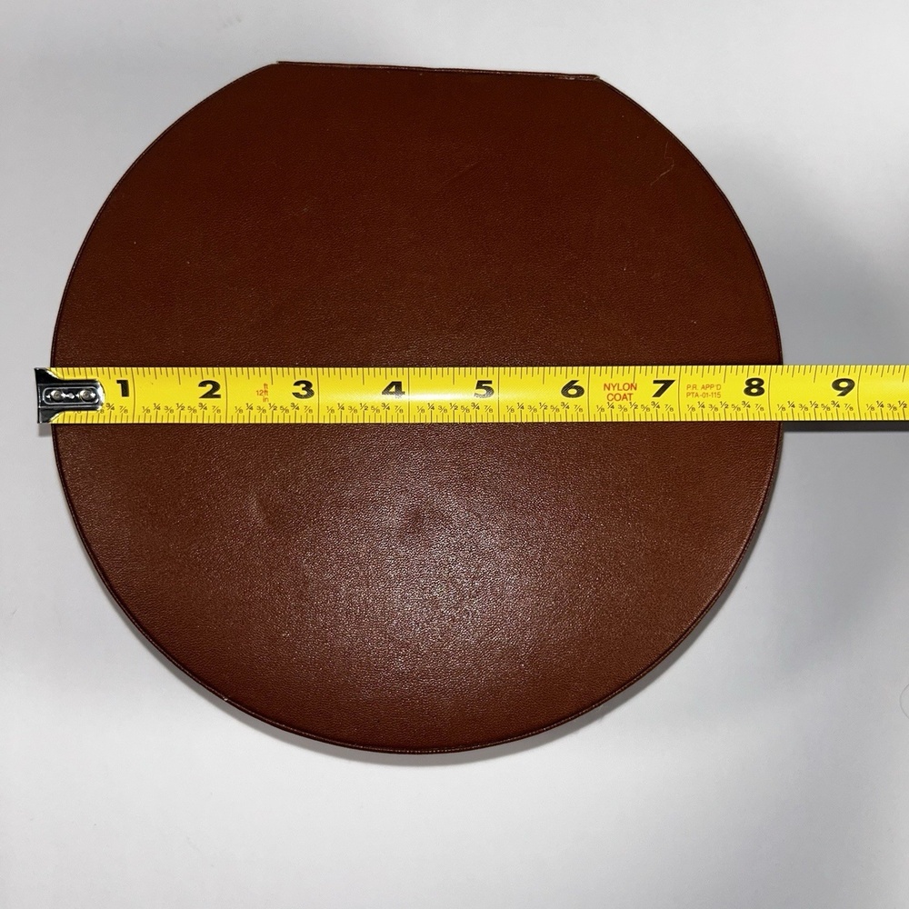 PreZerve Traveling Leather Look  Zip Up Jewelry Case, Multi‎ Sections, Hard Case - Picture 3 of 7